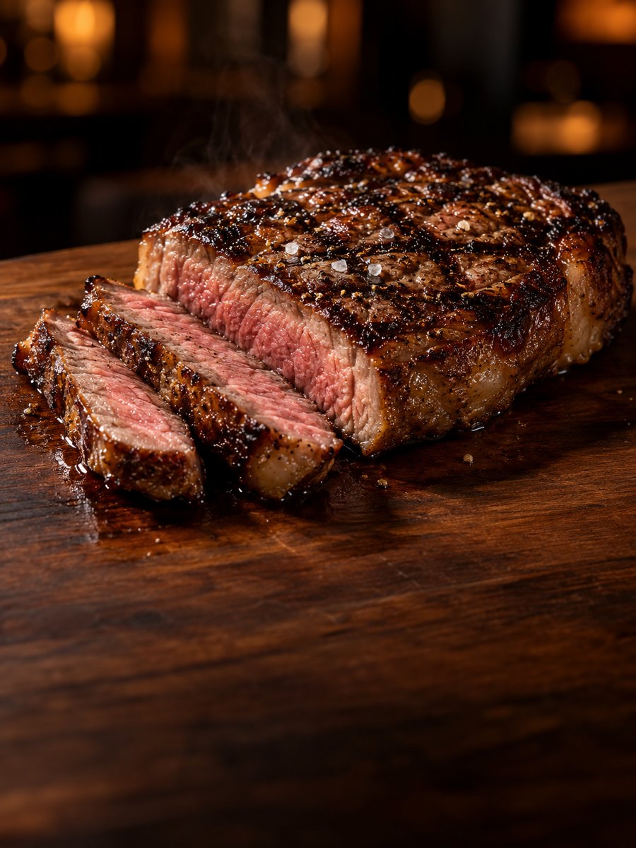 A Sonoran beef steak served at La Siesta Steakhouse